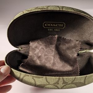 Coach glasses case